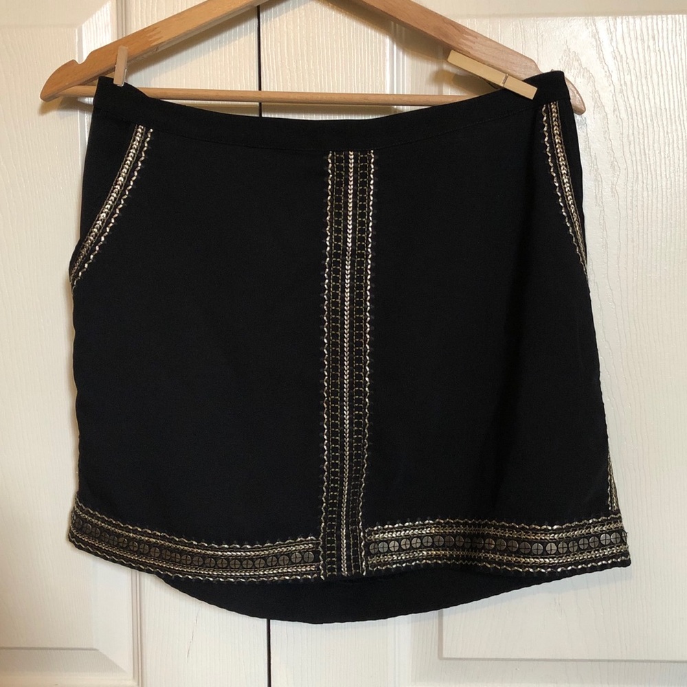 NWT Madewell black skirt